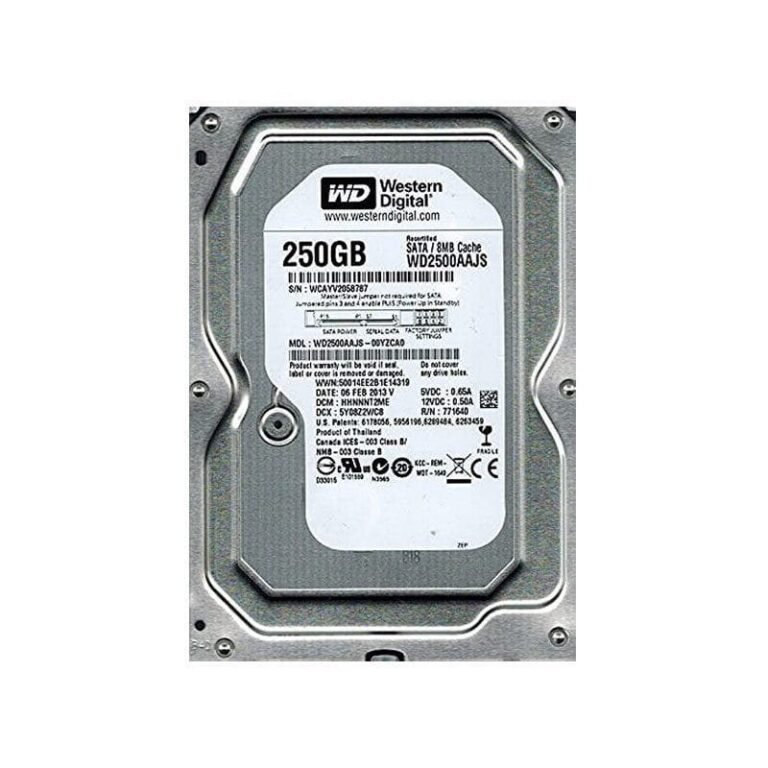 WD2500AAJS