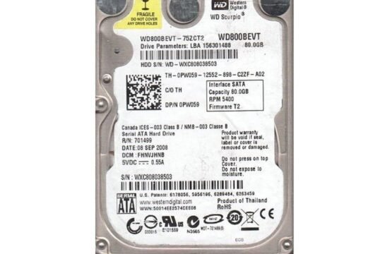 WD800BEVT